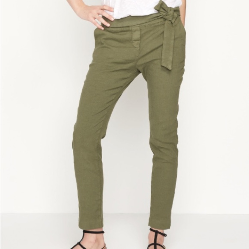 Ba&sh linen trousers